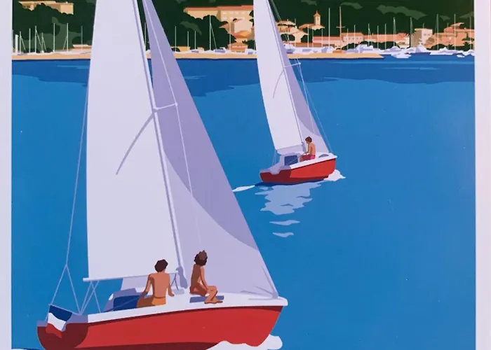 Voilier A Porquerolles *